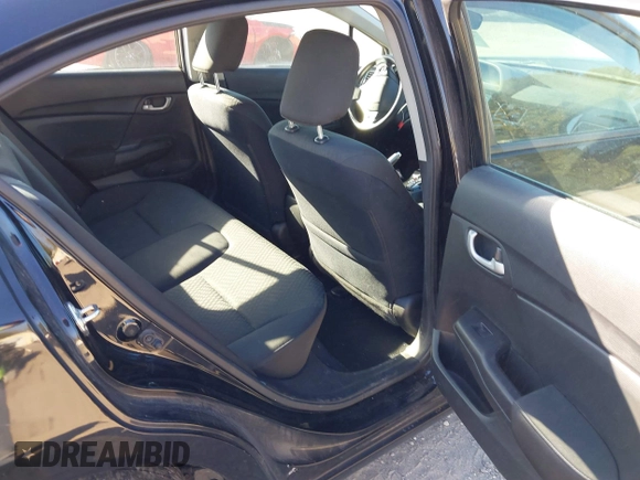 2015 Honda Civic Sedan SE with VIN 19XFB2F77FE217419, listed as a IAAI auction lot 41773049 with 150,891 mi miles. Bid and sale history available at carsss.com. Image 8.