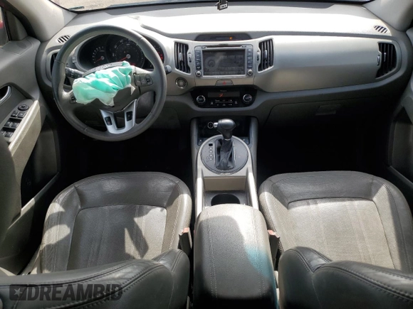 2011 Kia Sportage EX with VIN KNDPCCA23B7155109, listed as a Copart auction lot 55727165 with 137,005 mi miles and Salvage title. Bid and sale history available at DreamBid. Image 8.