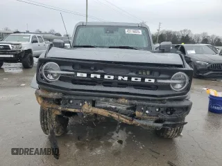2024 Ford Bronco Outer Banks with VIN 1FMDE8BH9RLB27518, listed as a Copart auction lot 43116025 with 598 mi miles and Salvage Title. Bid and sale history available at DreamBid. Image 5.