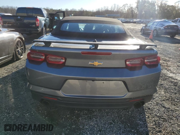 2020 Chevrolet Camaro 1LT with VIN 1G1FB3DX0L0117507, listed as a Copart auction lot 82000414 with 41,645 mi miles and Salvage Title. Bid and sale history available at carsss.com. Image 6.