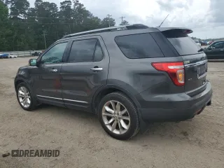 2015 Ford Explorer XLT with VIN 1FM5K7D84FGA99801, listed as a Copart auction lot 54757755 with 120,428 mi miles and Salvage Title. Bid and sale history available at DreamBid. Image 2.