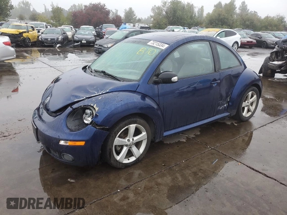 2006 Volkswagen Beetle with VIN 3VWSR31C26M408897, listed as a Copart auction lot 73215334 with 157,594 mi miles and Salvage title. Bid and sale history available at DreamBid. Image 1.