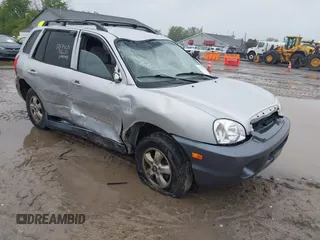 2005 Hyundai Santa Fe GLS z VIN KM8SC73D25U987252, wystawiony jako IAAI lot #42322375 z przebiegiem 217 081 mil mil oraz . Historia ofert i sprzedaży dostępna na DreamBid. Obrazek 1.