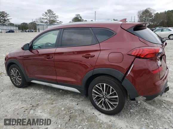 2019 Hyundai Tucson Sport with VIN KM8J33AL0KU875219, listed as a Copart auction lot 86816254 with 82,829 mi miles and Salvage Title. Bid and sale history available at carsss.com. Image 2.