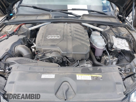 2023 Audi A4 S line Premium Plus with VIN WAUEAAF45PN016577, listed as a IAAI auction lot 42097454 with 55,676 mi miles and . Bid and sale history available at DreamBid. Image 10.