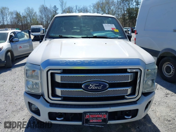 2015 Ford F-250 Lariat with VIN 1FT7W2BT4FED62506, listed as a IAAI auction lot 41796155 with 222,066 mi miles and . Bid and sale history available at DreamBid. Image 12.