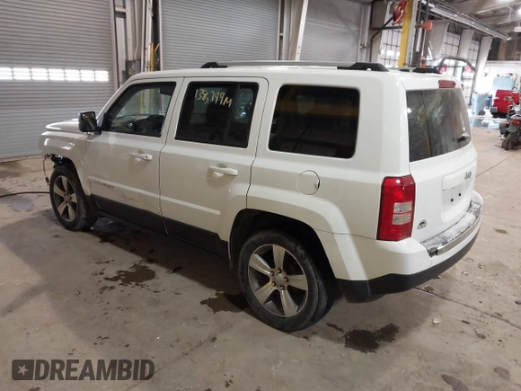 2017 Jeep Patriot High Altitude with VIN 1C4NJPFA6HD137833, listed as a IAAI auction lot 41644862 with 138,799 mi miles and . Bid and sale history available at carsss.com. Image 3.