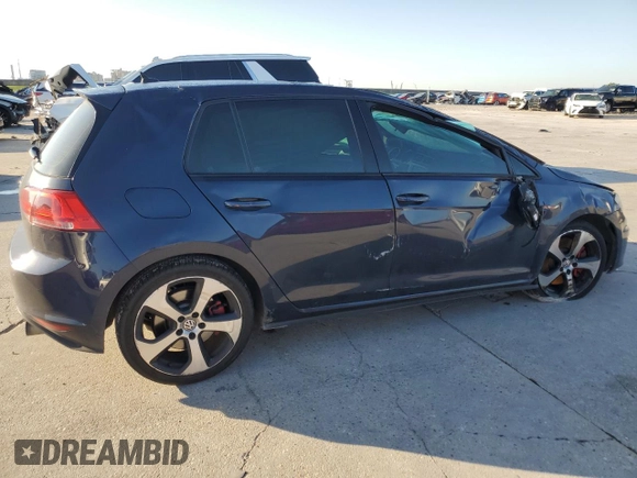 2017 Volkswagen GTI S z VIN 3VW447AU5HM002056, wystawiony jako Copart lot #56643855 z przebiegiem 48 841 mil mil oraz Szkoda całkowita • Salvage title. Historia ofert i sprzedaży dostępna na DreamBid. Obrazek 3.