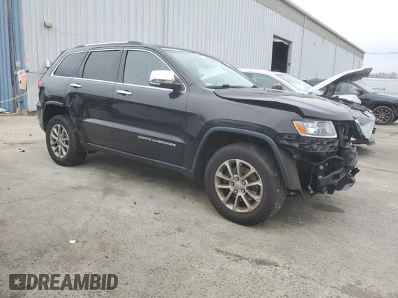 2014 Jeep Grand Cherokee Limited with VIN 1C4RJFBG5EC413782, listed as a Copart auction lot 53031335 with 129,725 mi miles and Salvage Title. Bid and sale history available at carsss.com. Image 4.