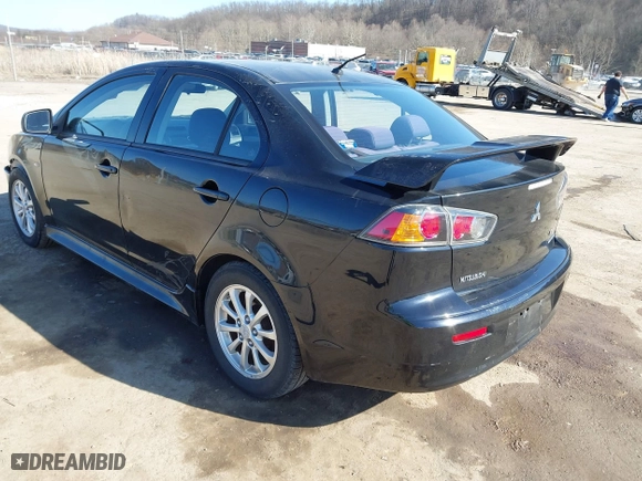 2012 Mitsubishi Lancer ES with VIN JA32U2FU8CU029289, listed as a IAAI auction lot 41753574 with 146,531 mi miles. Bid and sale history available at carsss.com. Image 3.