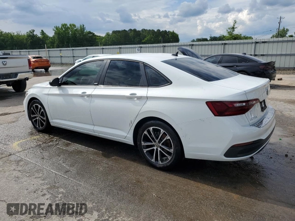 2024 Volkswagen Jetta Sport with VIN 3VWAM7BU7RM093673, listed as a Copart auction lot 56571065 with 2,948 mi miles and Salvage title. Bid and sale history available at DreamBid. Image 2.