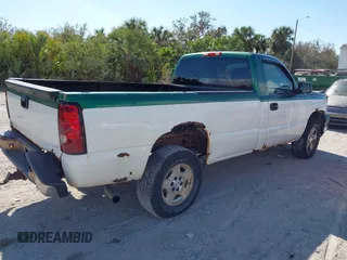 2006 Chevrolet Silverado 1500 Work Truck with VIN 3GCEK14Z76G197526, listed as a IAAI auction lot 41555933 with 176,540 mi miles. Bid and sale history available at carsss.com. Image 4.