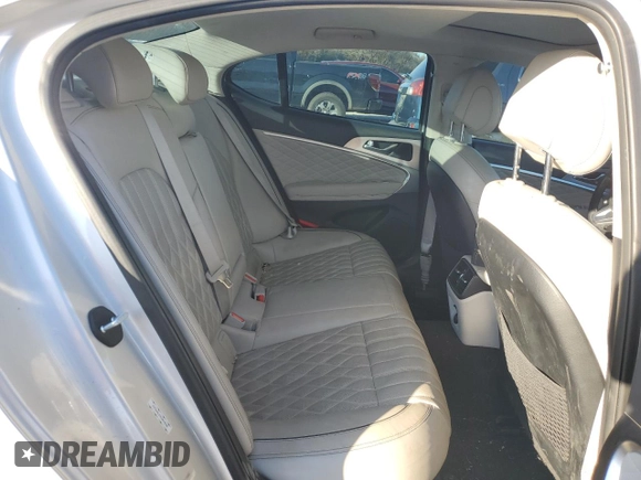 2019 Genesis G70 Advanced with VIN KMTG44LA7KU019530, listed as a Copart auction lot 81485154 with 68,657 mi miles and Salvage Title. Bid and sale history available at DreamBid. Image 10.