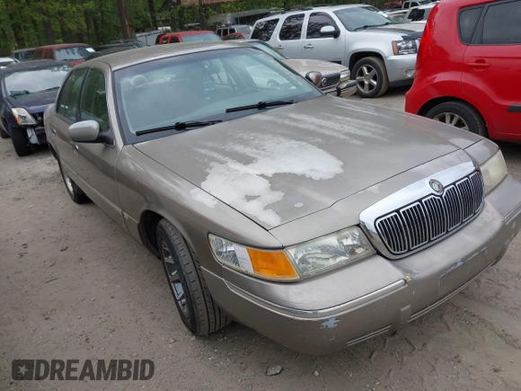 2001 Mercury Grand Marquis LS with VIN 2MEFM75W71X643239, listed as a IAAI auction lot 42048113 with 195,441 mi miles and . Bid and sale history available at DreamBid. Image 1.