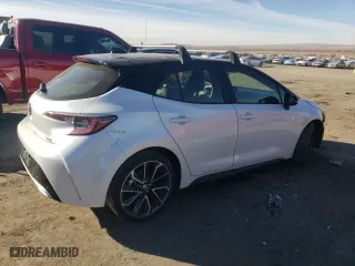 2021 Toyota Corolla Hatchback XSE with VIN JTNA4MBE3M3118326, listed as a Copart auction lot 81740414 with 49,015 mi miles and Salvage Title. Bid and sale history available at carsss.com. Image 3.