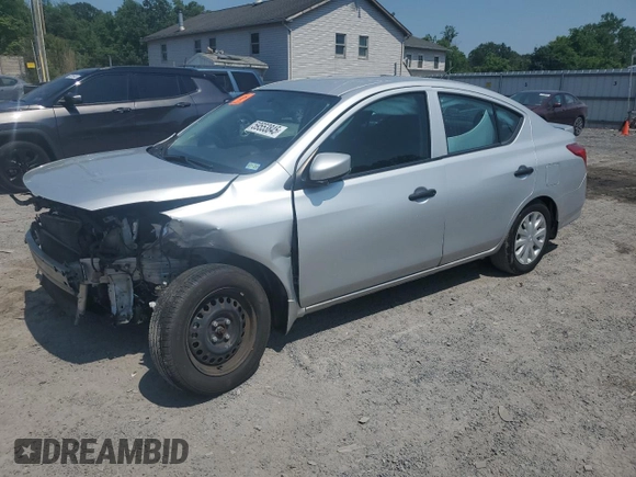 2017 Nissan Versa SV with VIN 3N1CN7AP9HL893337, listed as a Copart auction lot 59553845 with Not provided miles and Non repairable. Bid and sale history available at DreamBid. Image 1.