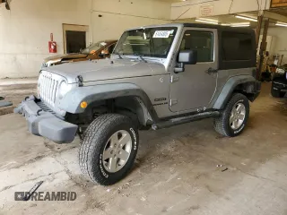 2013 Jeep Wrangler Sport with VIN 1C4GJWAG4DL559422, listed as a Copart auction lot 61454805 with 132,509 mi miles and Salvage title. Bid and sale history available at DreamBid. Image 1.