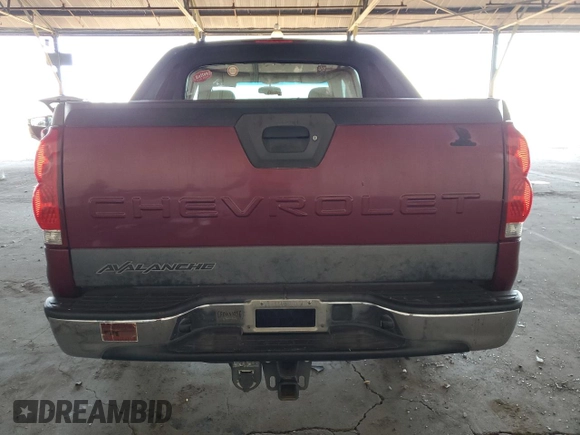 2005 Chevrolet Avalanche LS with VIN 3GNEC12Z65G273761, listed as a Copart auction lot 80121644 with 204,903 mi miles and Clean Title. Bid and sale history available at DreamBid. Image 6.