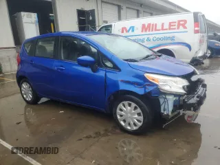 2015 Nissan Note S Plus с VIN 3N1CE2CP8FL424768, выставлен на аукционе Copart как лот 59885825 с пробегом 87 774 миль миль и Списание • Salvage title. История ставок и продаж доступна на DreamBid. Изображение 4.