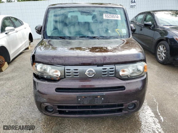 2009 Nissan Cube 1.8 SL with VIN JN8AZ28R09T126349, listed as a Copart auction lot 65259514 with 40,569 mi miles and Salvage Title. Bid and sale history available at carsss.com. Image 5.