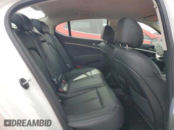 2023 Genesis G70 2.0T with VIN KMTG34TA9PU123771, listed as a Copart auction lot 54739855 with 43,171 mi miles and Salvage title. Bid and sale history available at DreamBid. Image 10.