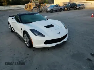 2019 Chevrolet Corvette Grand Sport 1LT with VIN 1G1YW2D77K5114077, listed as a Copart auction lot 76626264 with 4,194 mi miles and Salvage title. Bid and sale history available at DreamBid. Image 13.