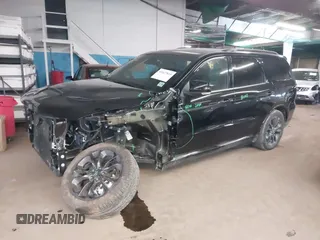 2024 Dodge Durango GT Plus z VIN 1C4RDJDG5RC186476, wystawiony jako IAAI lot #41627815 z przebiegiem 5 489 mil mil oraz . Historia ofert i sprzedaży dostępna na DreamBid. Obrazek 2.