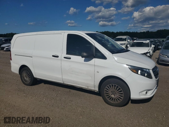 2023 Mercedes-Benz Metris Cargo with VIN W1YV0BEY6P4321698, listed as a Copart auction lot 65737114 with 14,019 mi miles and Salvage title. Bid and sale history available at DreamBid. Image 4.