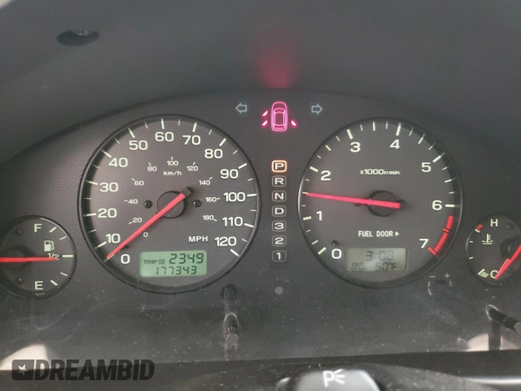 2002 Subaru Legacy Outback z VIN 4S3BH675127615429, wystawiony jako Copart lot #43357145 z przebiegiem 177 343 mil mil oraz Szkoda całkowita • Salvage title. Historia ofert i sprzedaży dostępna na DreamBid. Obrazek 9.