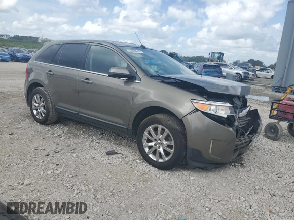 2013 Ford Edge Limited with VIN 2FMDK3KC2DBB57503, listed as a Copart auction lot 52300065 with 109,910 mi miles and Salvage Title. Bid and sale history available at carsss.com. Image 4.