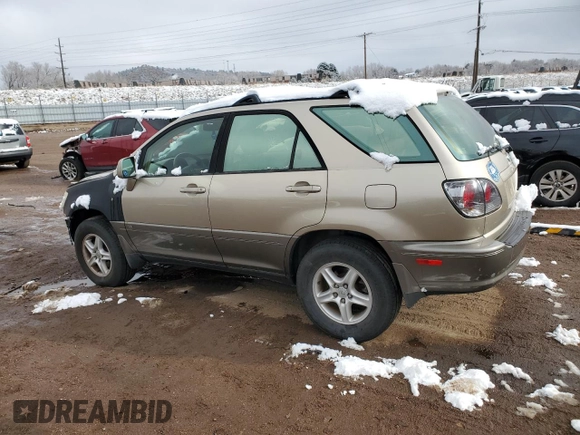 2003 Lexus RX 300 with VIN JTJHF10U630307037, listed as a Copart auction lot 81918104 with Not Provided miles and Salvage Title. Bid and sale history available at carsss.com. Image 2.
