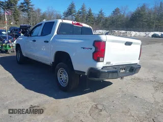 2023 Chevrolet Colorado 4WD Work Truck with VIN 1GCGTBEC1P1183966, listed as a IAAI auction lot 41717632 with 36,395 mi miles and . Bid and sale history available at DreamBid. Image 3.