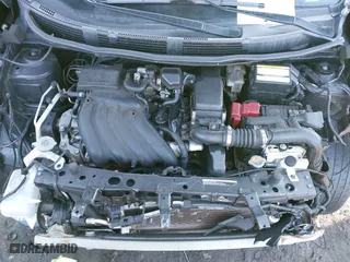 2019 Nissan Versa Sedan SV with VIN 3N1CN7AP7KL820572, listed as a IAAI auction lot 41643968 with 130,986 mi miles. Bid and sale history available at carsss.com. Image 10.