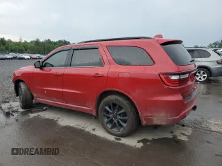 2017 Dodge Durango GT with VIN 1C4RDJDG4HC757874, listed as a Copart auction lot 62829115 with 110,863 mi miles and Salvage title. Bid and sale history available at DreamBid. Image 2.