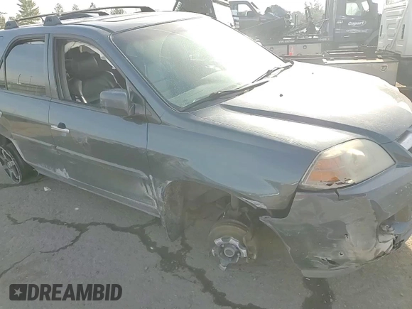 2005 Acura MDX Touring with VIN 2HNYD18985H558322, listed as a Copart auction lot 86747724 with 175,683 mi miles and Salvage Title. Bid and sale history available at carsss.com. Image 12.
