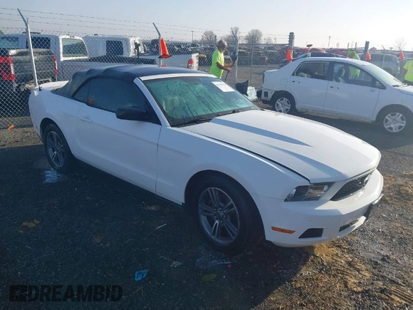 2012 Ford Mustang V6 with VIN 1ZVBP8EM0C5212707, listed as a IAAI auction lot 41775024 with 144,116 mi miles and . Bid and sale history available at carsss.com. Image 1.