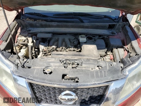 2014 Nissan Pathfinder S with VIN 5N1AR2MM4EC633105, listed as a Copart auction lot 56844185 with 217,994 mi miles and Salvage title. Bid and sale history available at DreamBid. Image 12.