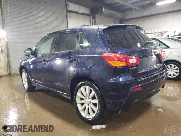 2011 Mitsubishi Outlander Sport SE with VIN JA4AP4AU9BZ023634, listed as a Copart auction lot 48129705 with 150,829 mi miles and Salvage Title. Bid and sale history available at carsss.com. Image 2.