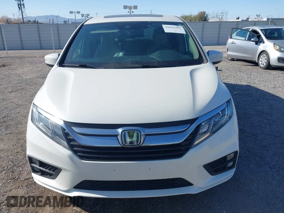 2019 Honda Odyssey EX-L with VIN 5FNRL6H78KB043279, listed as a IAAI auction lot 42041202 with 67,007 mi miles. Bid and sale history available at carsss.com. Image 13.