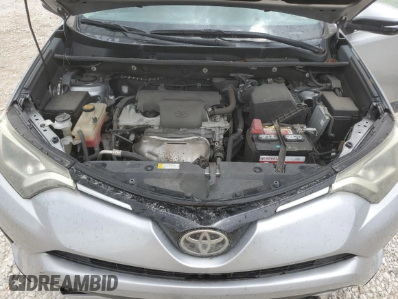2018 Toyota RAV4 XLE with VIN 2T3WFREV4JW444884, listed as a Copart auction lot 55666275 with 174,275 mi miles and Salvage Title. Bid and sale history available at DreamBid. Image 11.