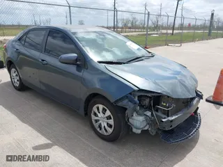 2016 Toyota Corolla L with VIN 5YFBURHE9GP376830, listed as a IAAI auction lot 41809480 with 106,922 mi miles. Bid and sale history available at carsss.com. Image 1.