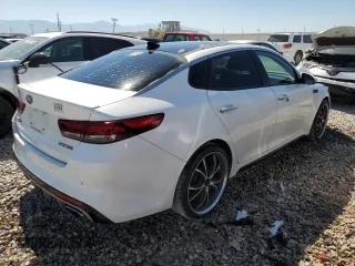 2016 Kia Optima SX Turbo with VIN 5XXGW4L25GG012459, listed as a Copart auction lot 61264204 with 117,785 mi miles and Salvage Title. Bid and sale history available at carsss.com. Image 3.