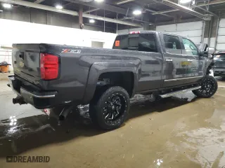 2015 Chevrolet Silverado 2500HD LTZ with VIN 1GC1KWE89FF579463, listed as a Copart auction lot 47570195 with 0 mi miles and Salvage Title. Bid and sale history available at carsss.com. Image 3.