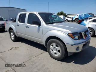 2007 Nissan Frontier SE with VIN 1N6AD07U87C443259, listed as a Copart auction lot 57174005 with 151,480 mi miles and Salvage title. Bid and sale history available at DreamBid. Image 4.