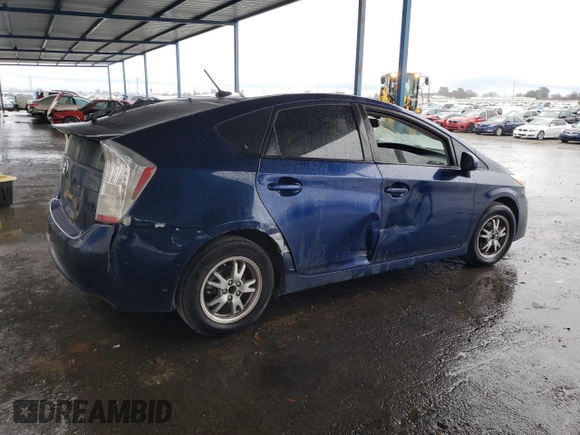 2010 Toyota Prius II with VIN JTDKN3DU7A0118086, listed as a Copart auction lot 44643905 with 152,594 mi miles and Salvage Title. Bid and sale history available at carsss.com. Image 3.