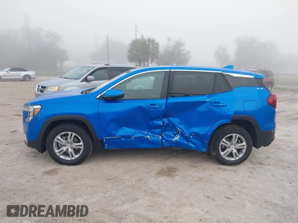 2024 GMC Terrain SLE with VIN 3GKALMEG5RL183540, listed as a IAAI auction lot 41499548 with 23,618 mi miles and . Bid and sale history available at DreamBid. Image 6.