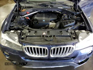 2016 BMW X3 xDrive28i with VIN 5UXWX9C53G0D79749, listed as a Copart auction lot 45796975 with 104,692 mi miles and Salvage Title. Bid and sale history available at carsss.com. Image 13.