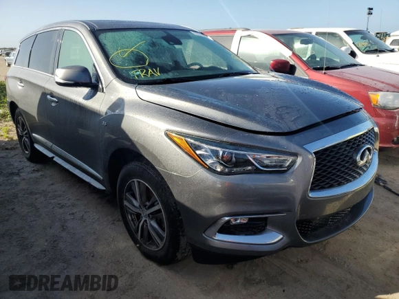 2019 Infiniti QX60 Luxe z VIN 5N1DL0MM2KC519862, wystawiony jako Copart lot #75519754 z przebiegiem Nie podano mil oraz Nie do naprawy • Non repairable. Historia ofert i sprzedaży dostępna na DreamBid. Obrazek 4.