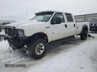 2006 Ford F-350 XL with VIN 1FTWW31P36EA45337, listed as a Copart auction lot 44967645 with 208,916 mi miles and Clean Title. Bid and sale history available at DreamBid. Image 1.
