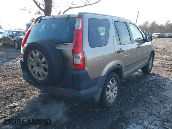 2005 Honda CR-V EX with VIN SHSRD78895U328047, listed as a IAAI auction lot 41493071 with 234,589 mi miles. Bid and sale history available at carsss.com. Image 4.